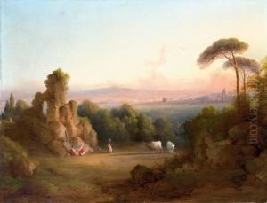 Veduta Di Roma by Giuseppe Pastina