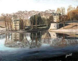 Bord De Marne A Meaux by Federico Pastoris