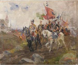 "l'arrivo Dei Soldati" by Laszlo Pataky