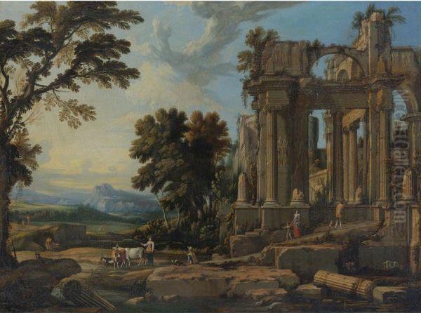 Landscape With Classical Ruins - view 1