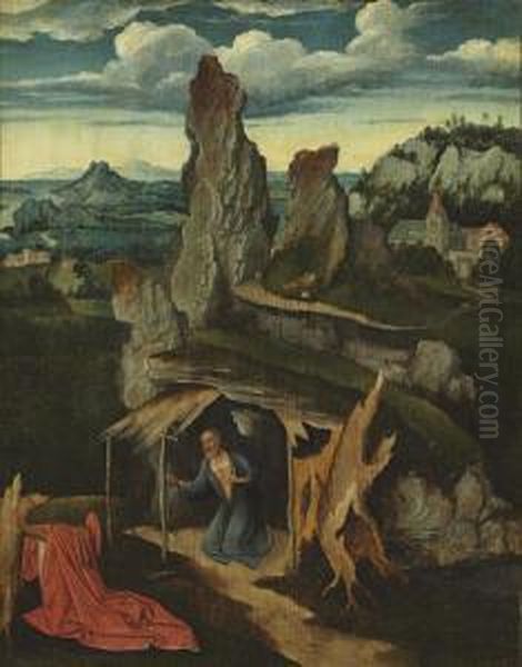 Saint Jerome In The Wilderness - view 1