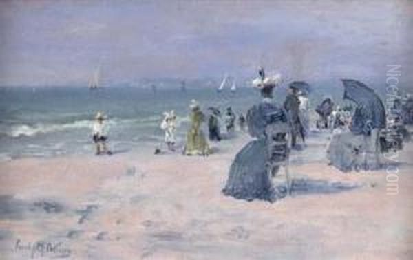 The Sands At Trouville - view 1