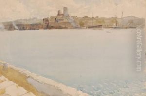 Docklands Scene by Hamish Constable Paterson