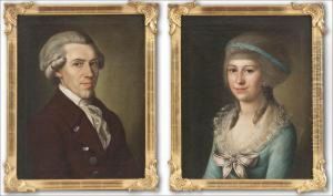 Portraits Of A Man And A Woman Portraits Of A Man And A Woman