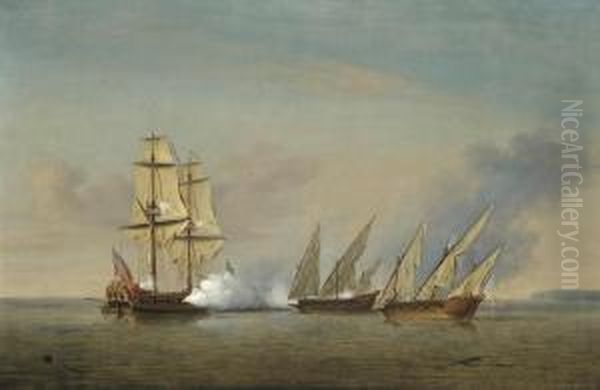A Royal Navy Sloop - view 1