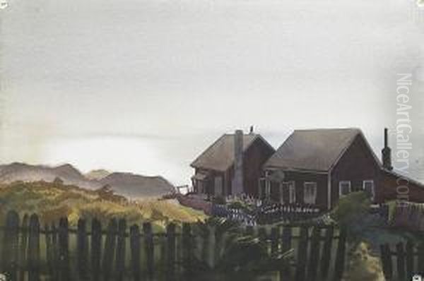 Late Afternoon, Elk, California - view 1
