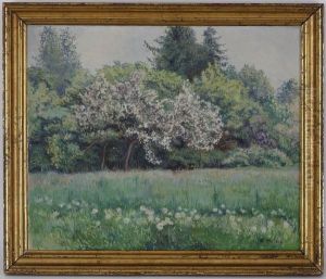 Paysage De Campagne by Emile Patru