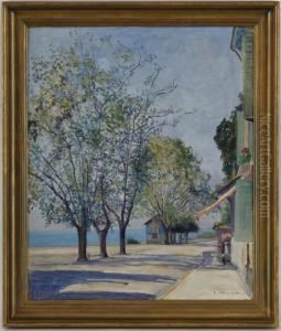 Bord De Lac by Emile Patru