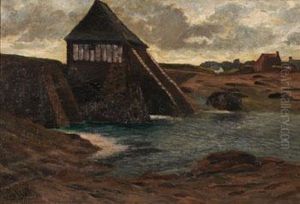 Le Vieux Moulin A Port Manec'h by Fernand Patte