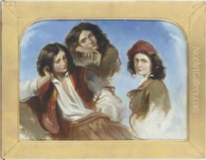 The Italian Goatherd by George Patten