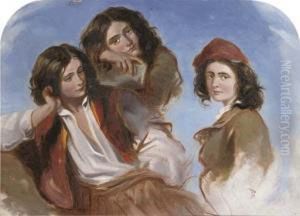 Study After 'the Italian Goatherd', By Richard Buckner by George Patten