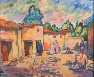 Une Ruelle A Marrakech by Wilson Patten