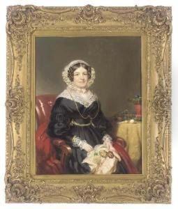 Portrait Of A Lady by William Vandyke Patten