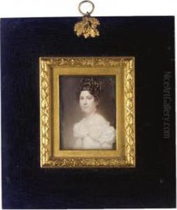 Portrait Of Theophilas Fairfax Johnson; Portrait Of Mrs Theophilas Fairfax Johnson (illustrated
