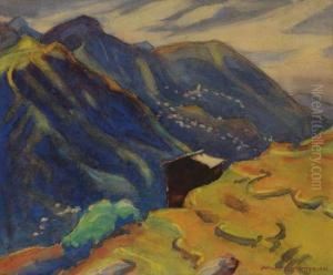 Mountain Landscape by Margaret Jordan Patterson