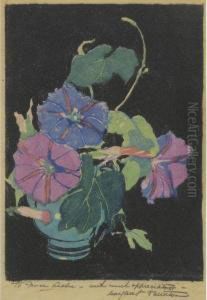 Morning Glories by Margaret Jordan Patterson