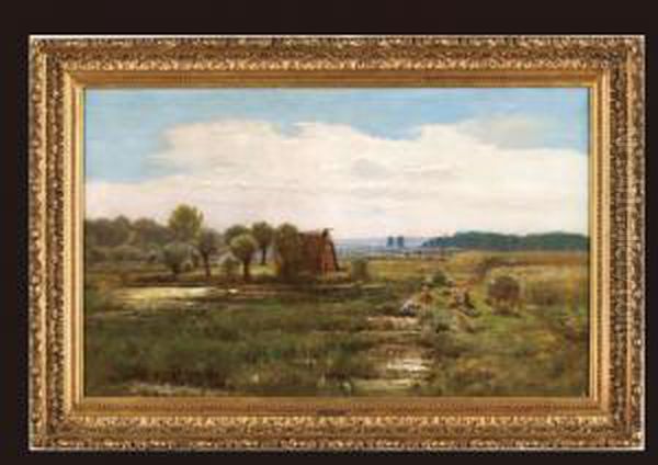 Children Fishing - view 1