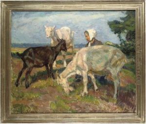 The Old Goatherder by Ernst Paul
