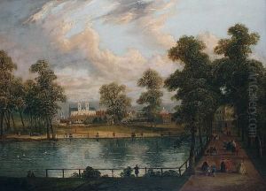 Westminster Bridge; Rosamond's Pool, St. James' Park