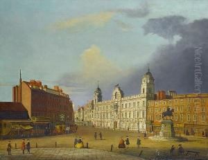 A View Of Northumberland House And Charing Cross From The North West