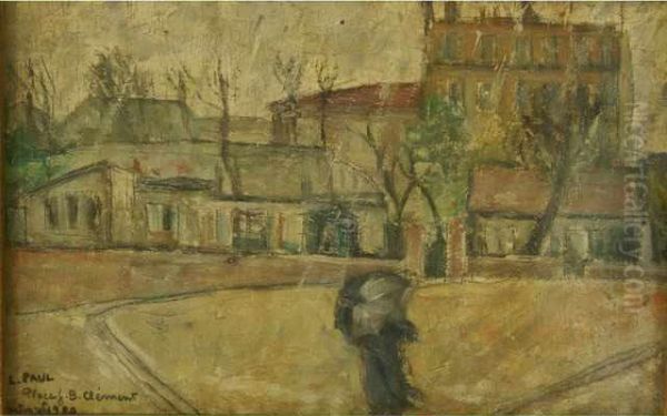 Montmartre, Rue Saint-vincent Sous La Pluie - view 1