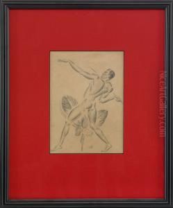 Kubistisk Atlet - Ur Mens Sana In Corpore Sano by Georg Pauli