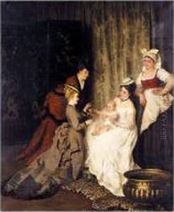 The Birthday Present by Fritz Paulsen