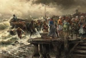 Sorting The Day's Catch by Leonhard Paulus