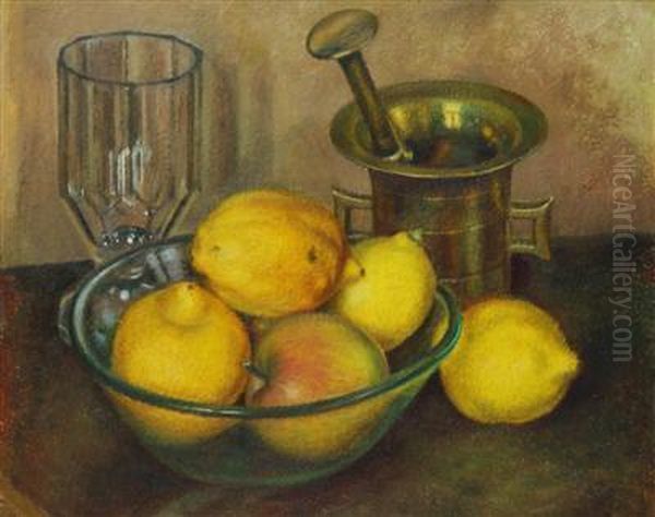 A Still Life With Fruit And A Mortar - view 1