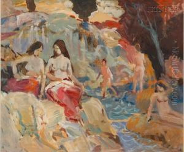 Bathers - view 1