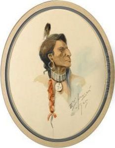 Sioux by Edgar Samuel Paxson