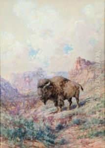 Last Of The Herd by Edgar Samuel Paxson