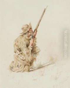 Frontiers Man by Edgar Samuel Paxson