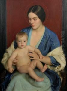A Modern Madonna by William Macgregor Paxton