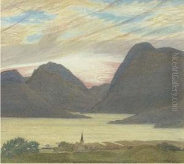 A Norwegian Fjord - view 1
