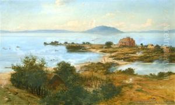Ohinemutu, Lake Rotorua - view 1