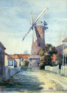 Partington's Mill, Auckland by Edward William Payton