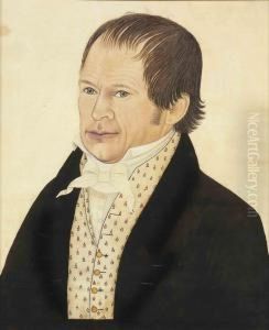 Portrait Of Deacon John Searle Of Hill, New Hampshire by Charles Willson Peale