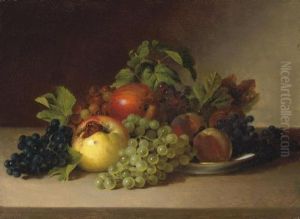 Still Life With Apples And Grapes