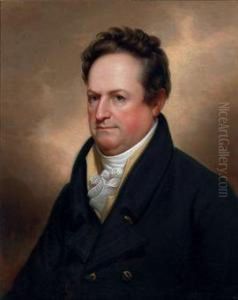 Portrait Of Dewitt Clinton by Rembrandt Peale