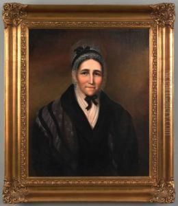 Portrait Of Mrs. Charles Jessop by Sarah Miriam Peale