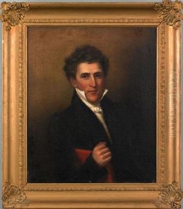 Portrait Of William Jessop(b.1800) by Sarah Miriam Peale