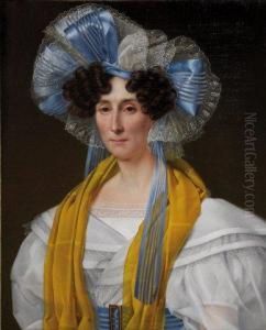 Portrait D'une Dame De Qualite by Isidore Pean Du Pavillon