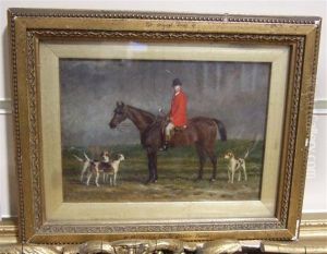 Study For The Presentation Equestrian Portrait Of H.m.curteis Esq by Pearce, Stephen
