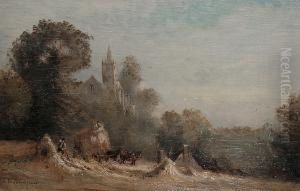 Haymaking by Robert Pearson