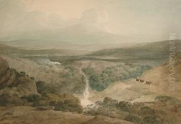 Distant View Of Snowdon, From Moel Hebog - view 1