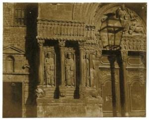 Porte Du Cloitre De Saint Trophime Arles