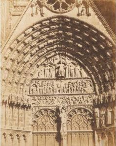 Cathedrale De Bourges, Tympan by Emile Pec Pecarrere