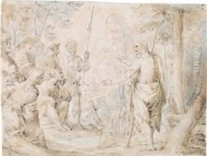 Die Prophezeihung Des Hl. Johannes by Georg Pecham