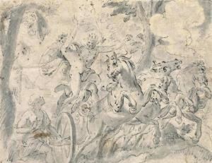 The Abduction Of Proserpina by Georg Pecham